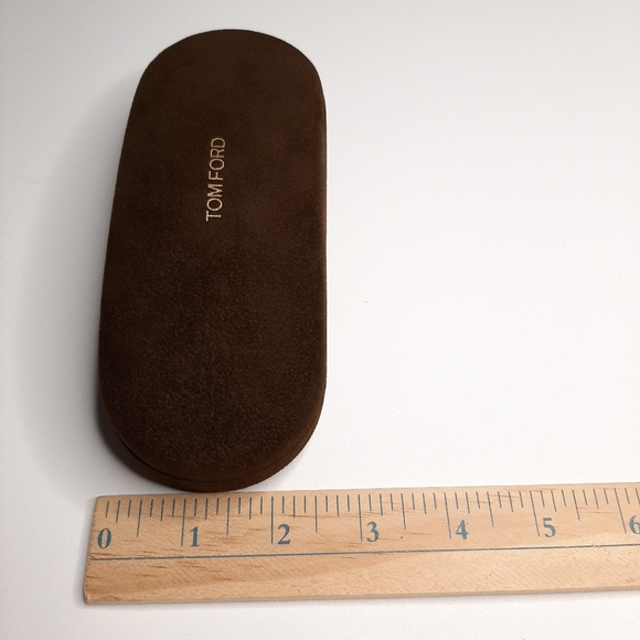 Tom Ford Hard Shell Glasses Case Brown Case Only - Picture 11 of 13